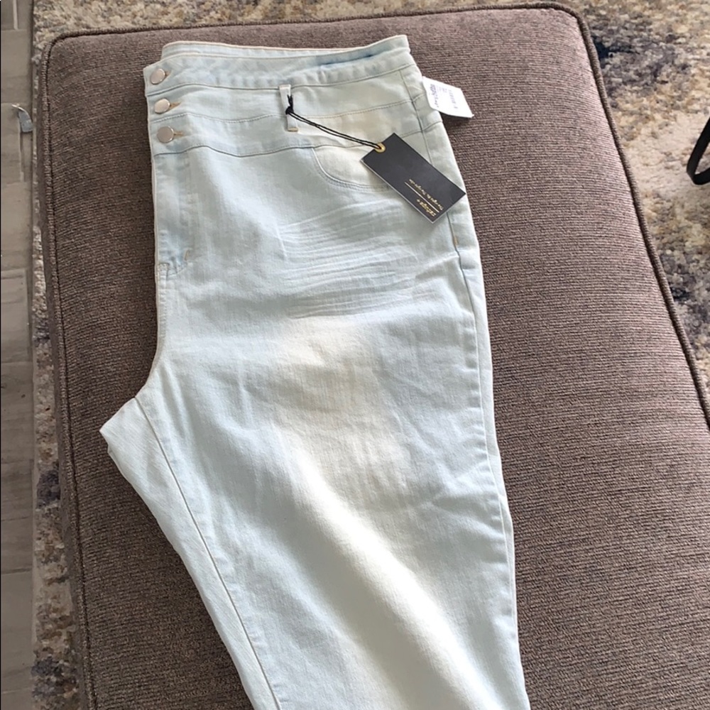 Charlotte Russe Refuge+ high waisted jeans